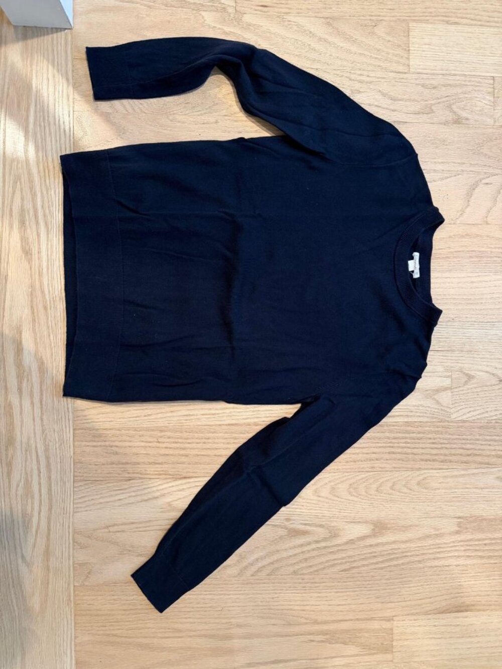 Like New- Crewcuts boys crew neck cotton- cashmere sweater